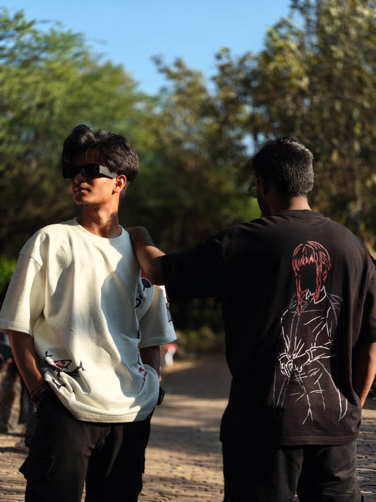 boys rocking badgers' clothing in the sun