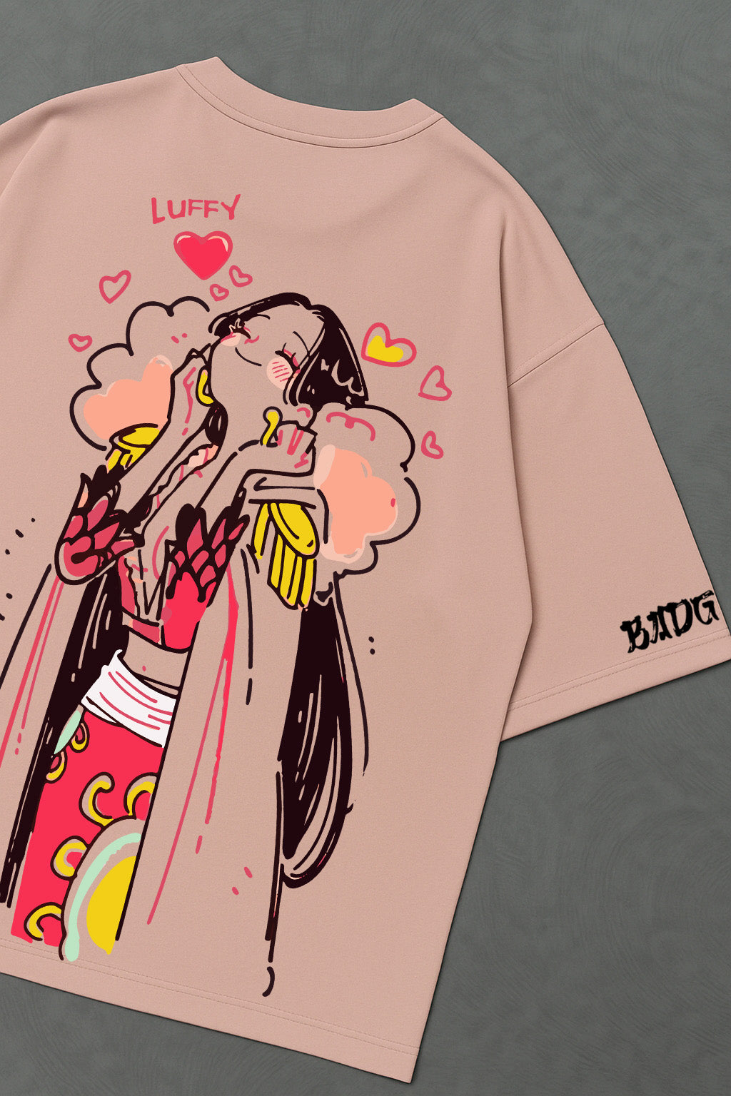 "Obsessed With Luffy" – Hancock Oversized T-Shirt
