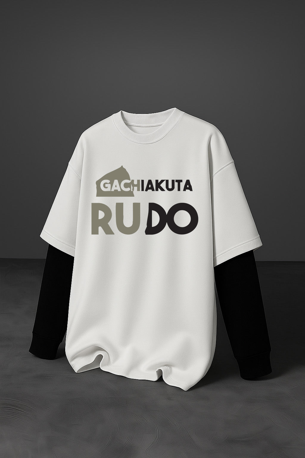 Graveborn Resolve: Rudo Gachiakuta Layered Tee