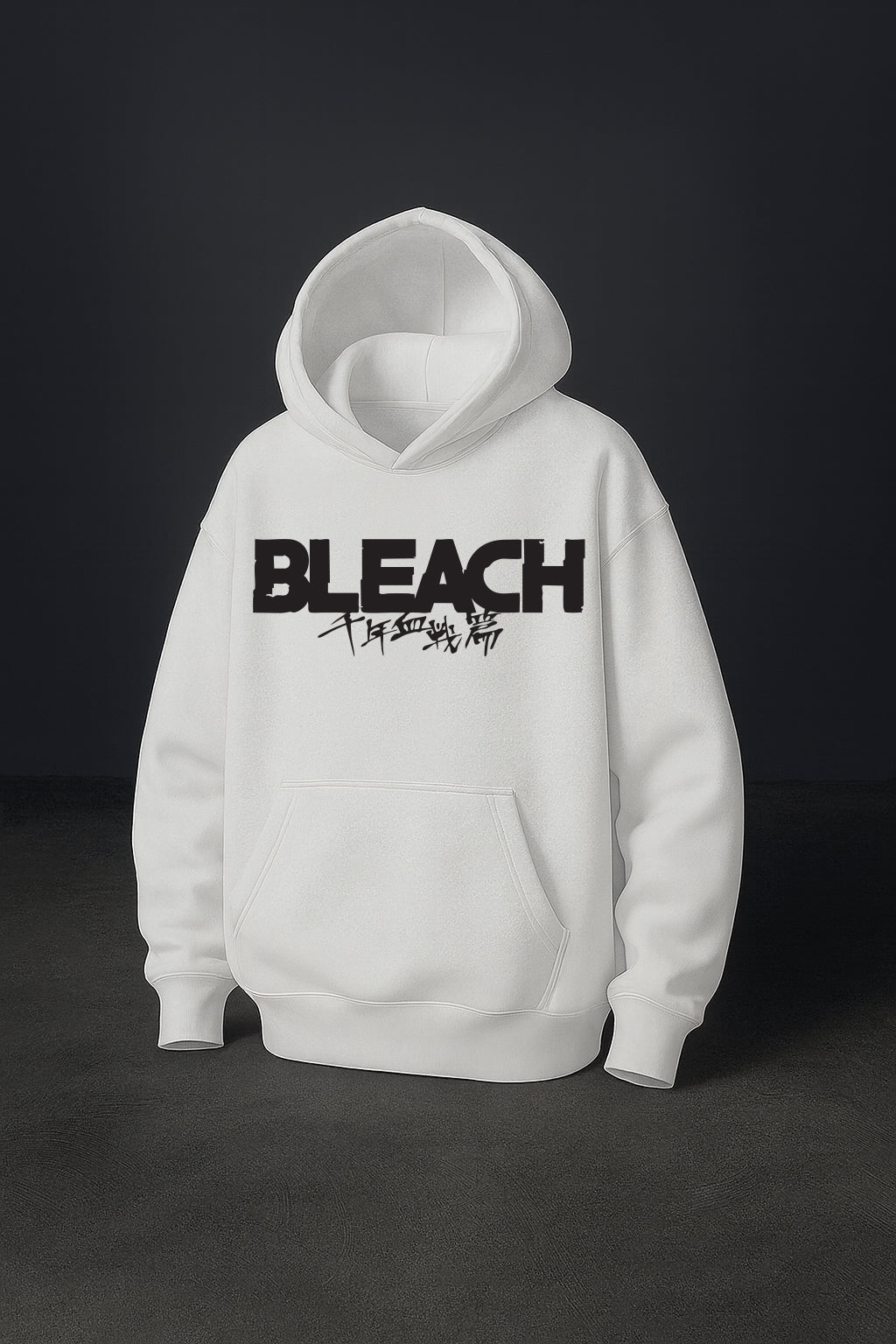 Hollow Deception: Aizen Oversized Core Hoodie