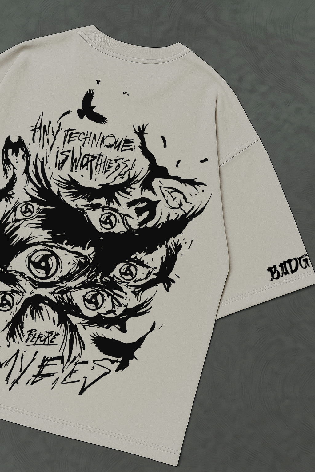 Scourge of the Uchiha Oversized T-Shirt