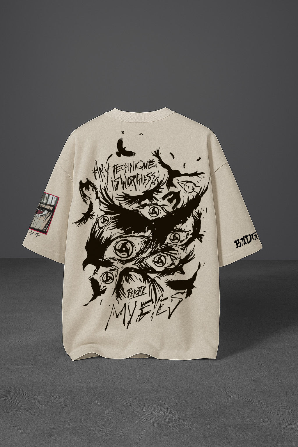 Scourge of the Uchiha Oversized T-Shirt