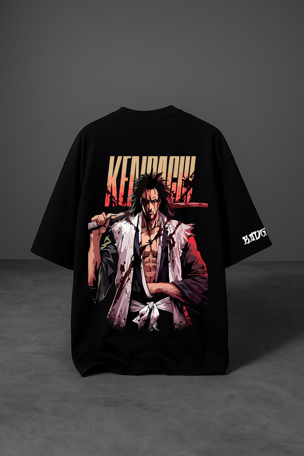 Bloodied Resolve: The Kenpachi T-Shirt
