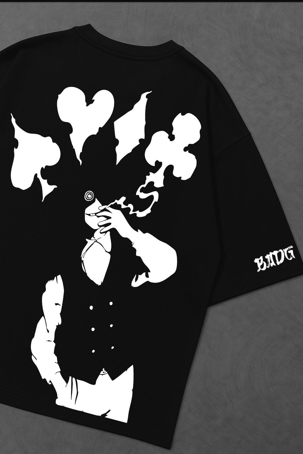 Face Behind The Smoke Oversized T-shirt