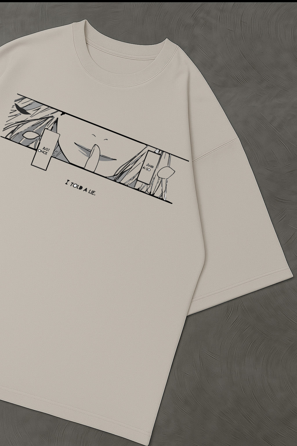 April's Last Note Oversized T-Shirt