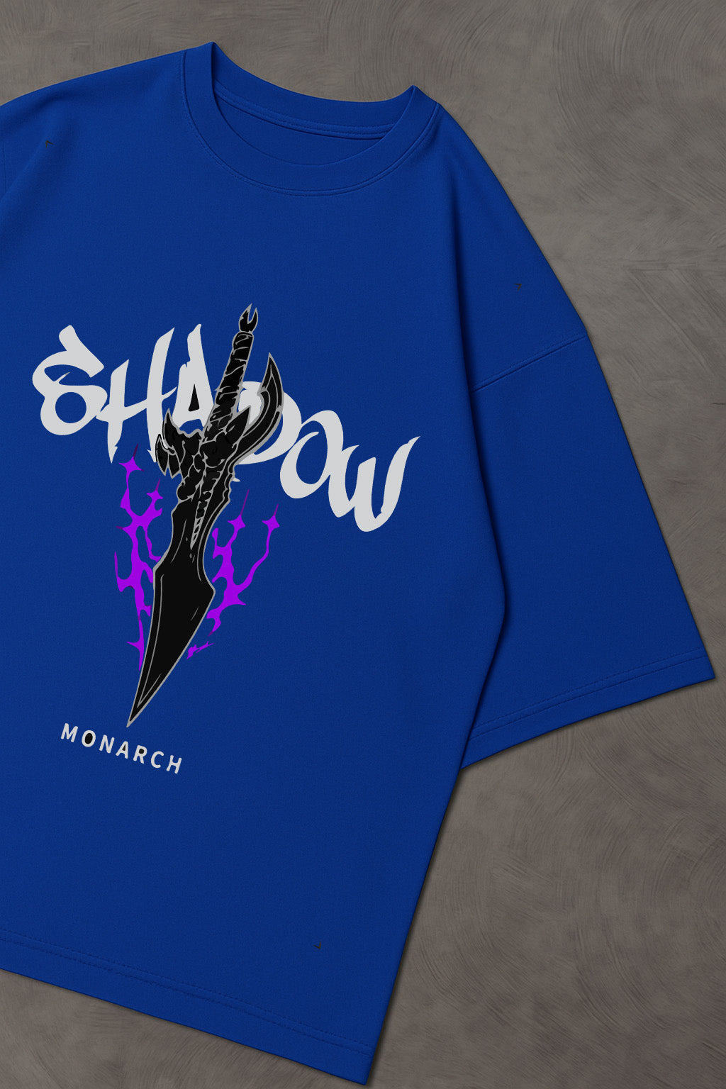Shadow Monarch’s Wrath: Oversized Shadow Tee
