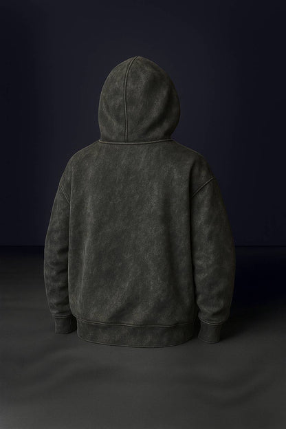 Oversized Core Acid Washed Hoodie