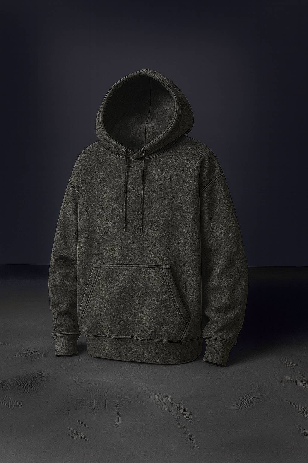 Oversized Core Acid Washed Hoodie