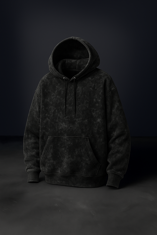 Oversized Core Acid Washed Hoodie