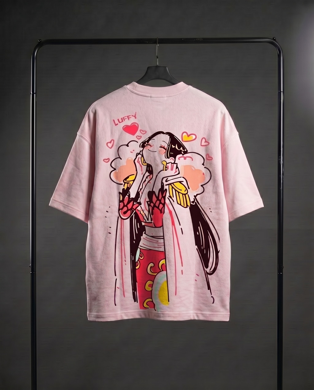 "Obsessed With Luffy" – Hancock Oversized T-Shirt
