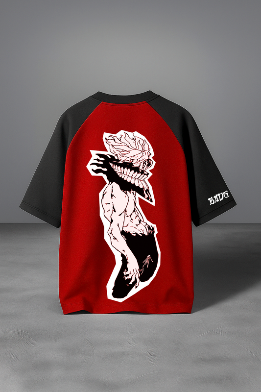 Turbo Form: Okarun Oversized Raglan Tee