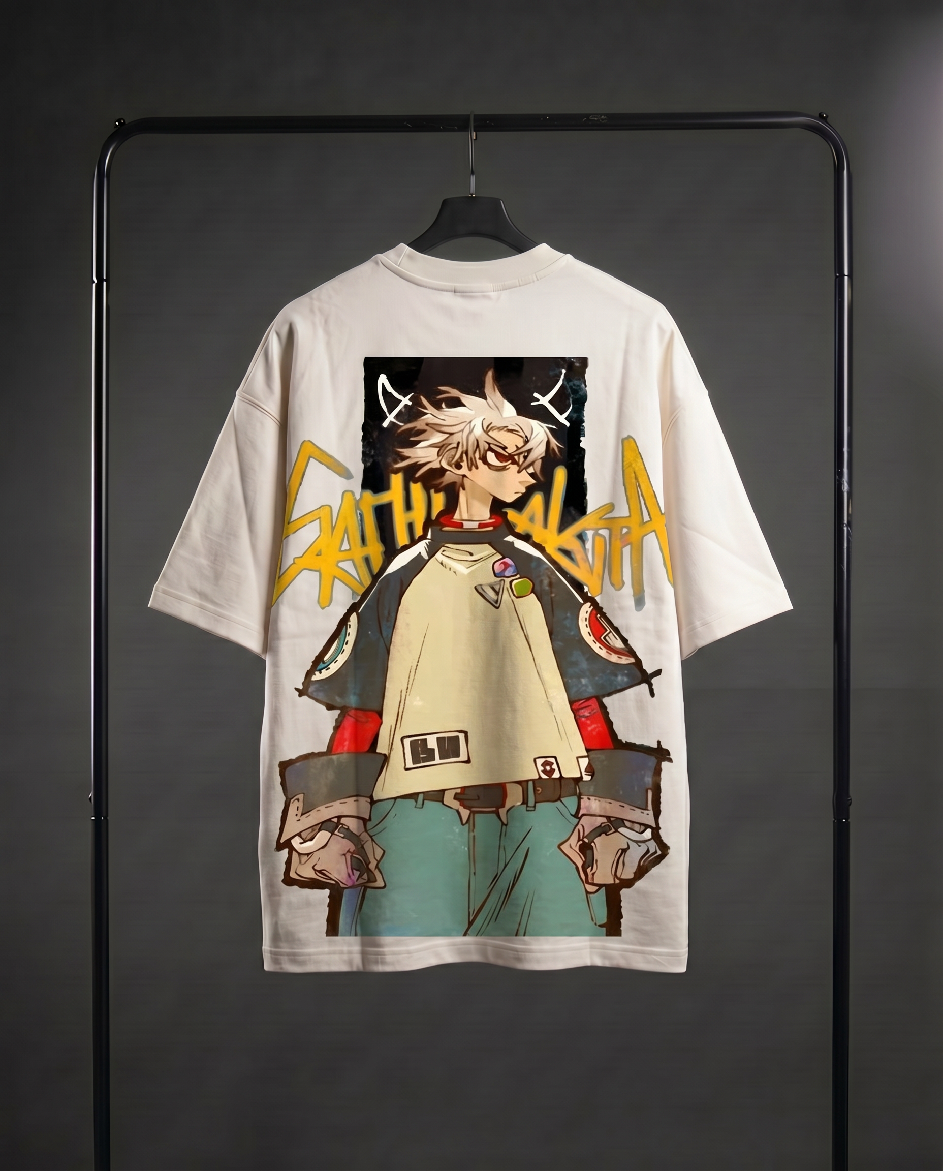 Grit, Redemption & Revenge: Gachiakuta Oversized Tee