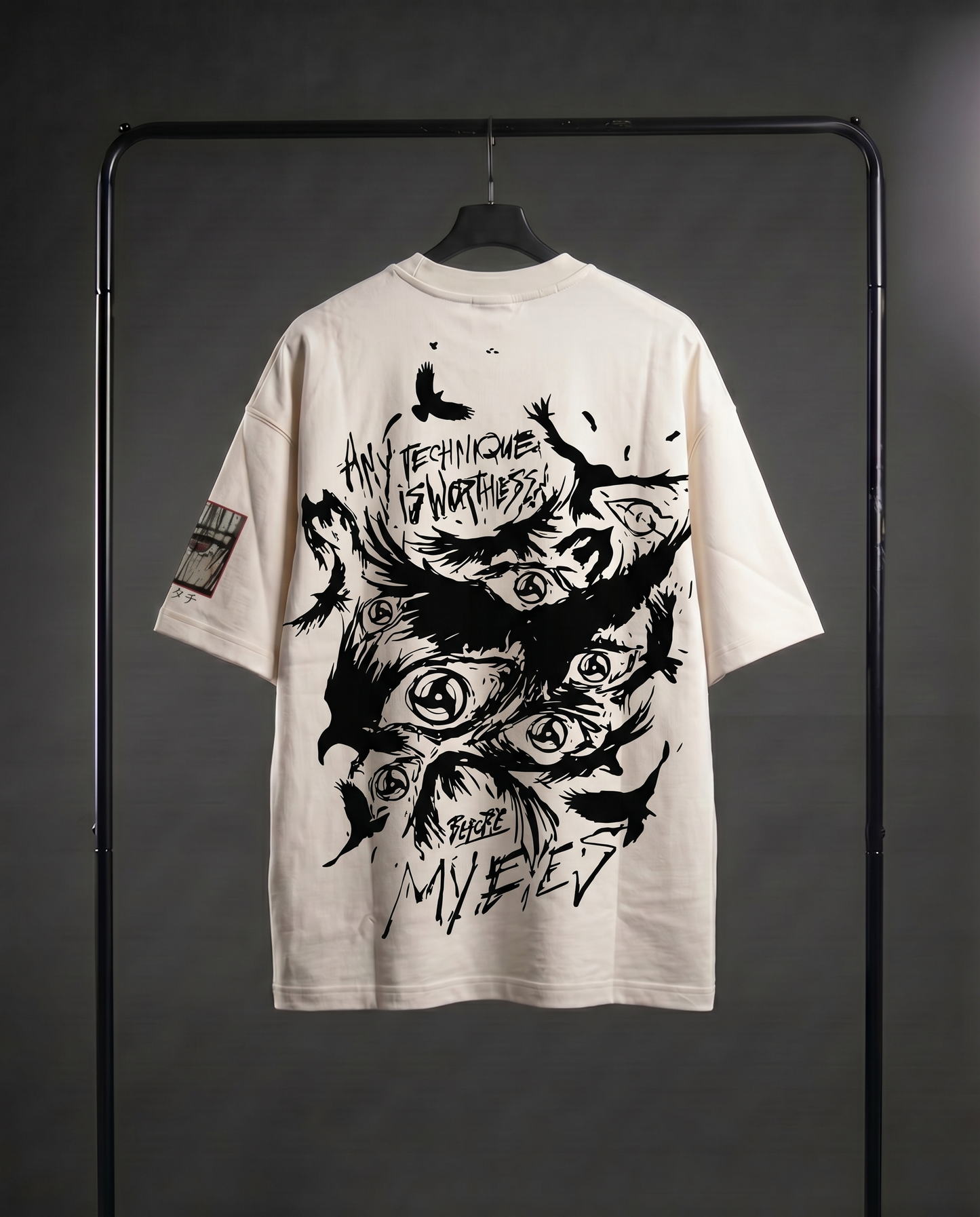 Scourge of the Uchiha Oversized T-Shirt