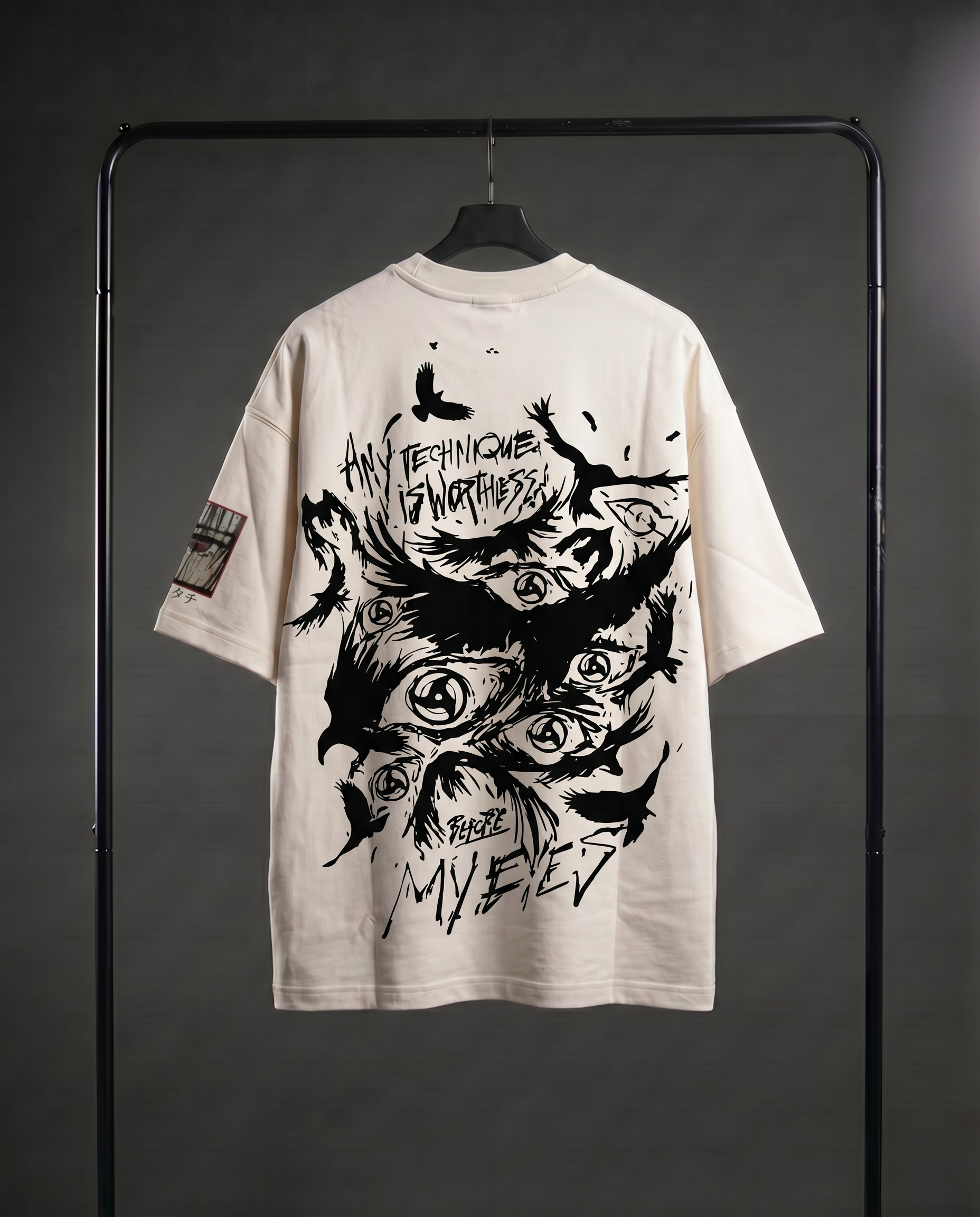 Scourge of the Uchiha Oversized T-Shirt
