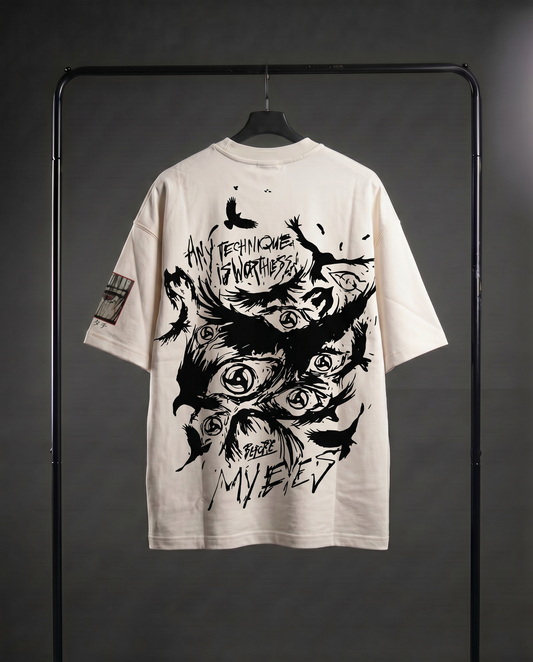Scourge of the Uchiha Oversized T-Shirt