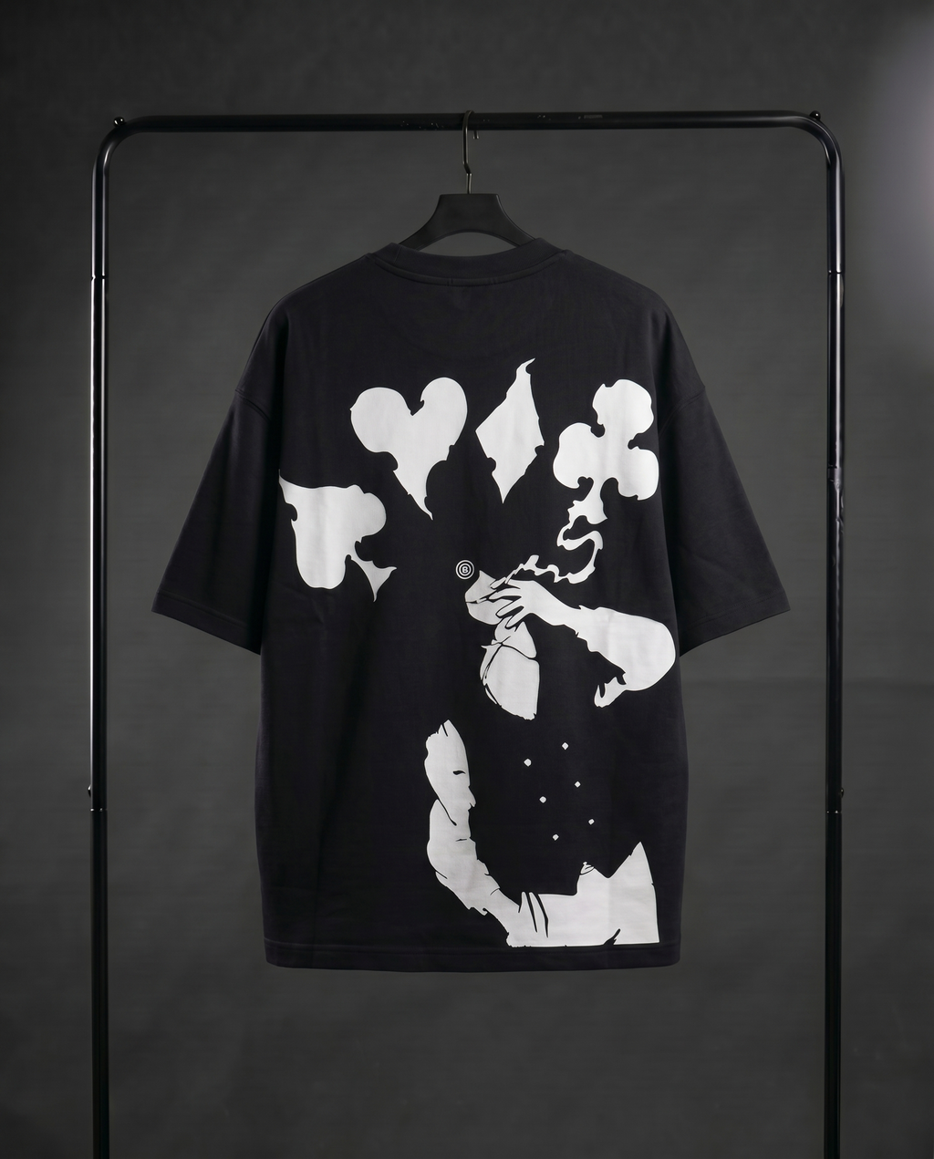 Face Behind The Smoke Oversized T-shirt
