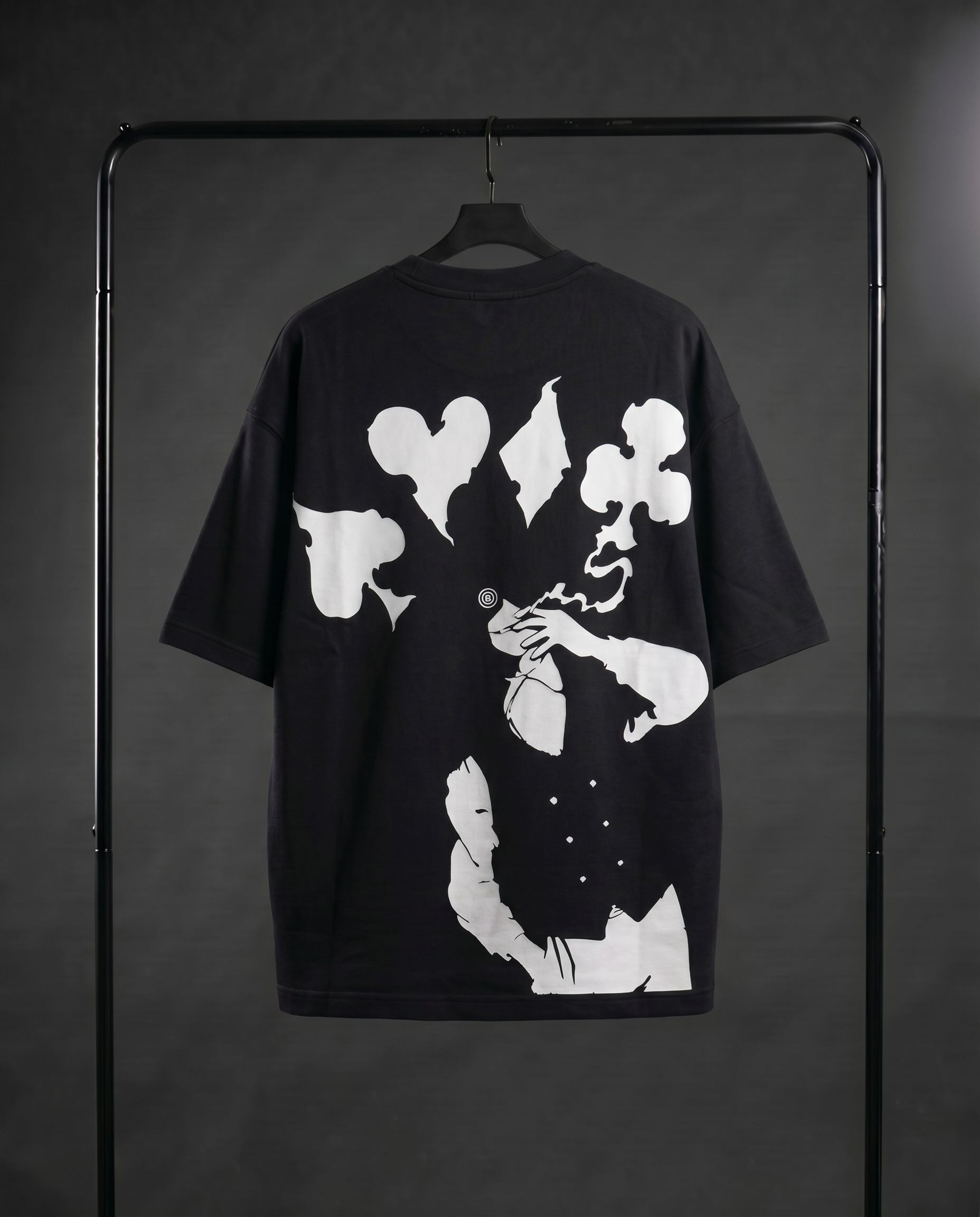 Face Behind The Smoke Oversized T-shirt