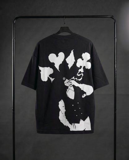 Face Behind The Smoke Oversized T-shirt