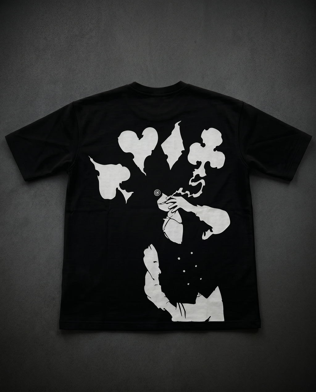 Face Behind The Smoke Oversized T-shirt
