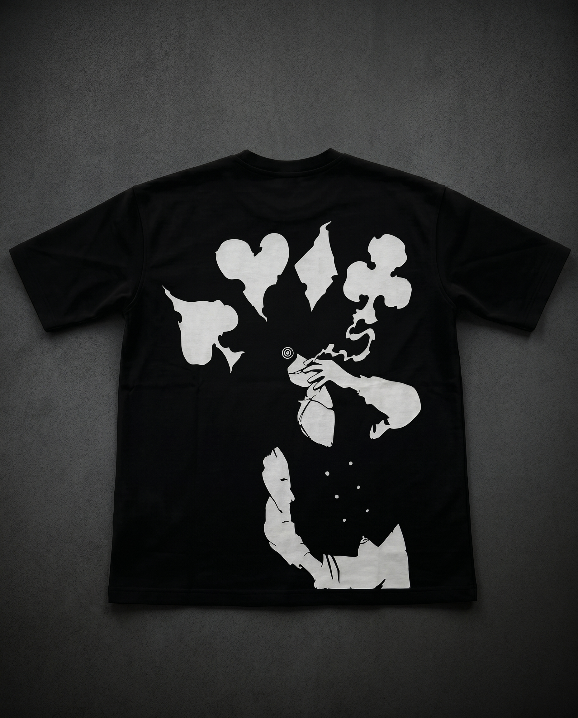 Face Behind The Smoke Oversized T-shirt