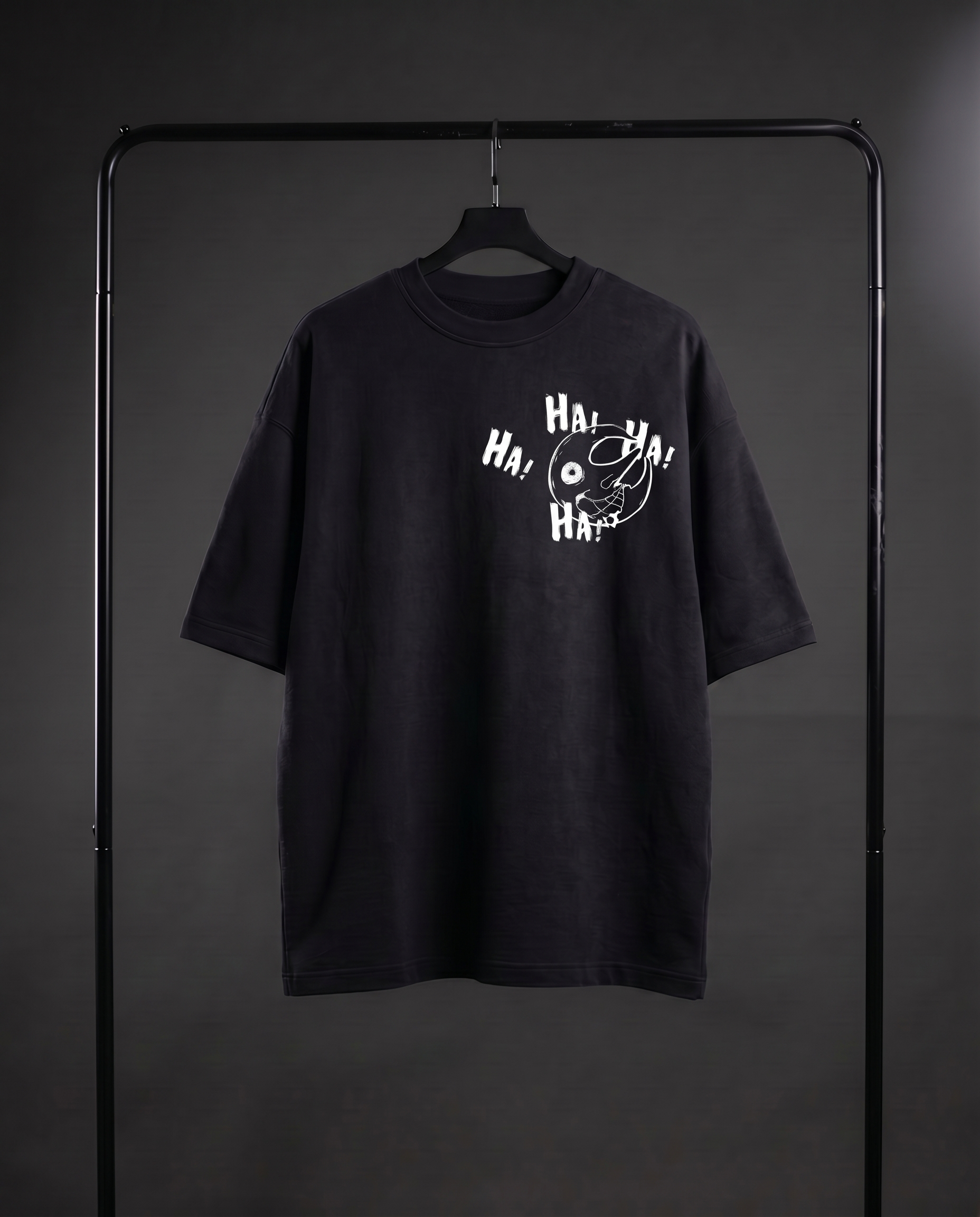Face Behind The Smoke Oversized T-shirt