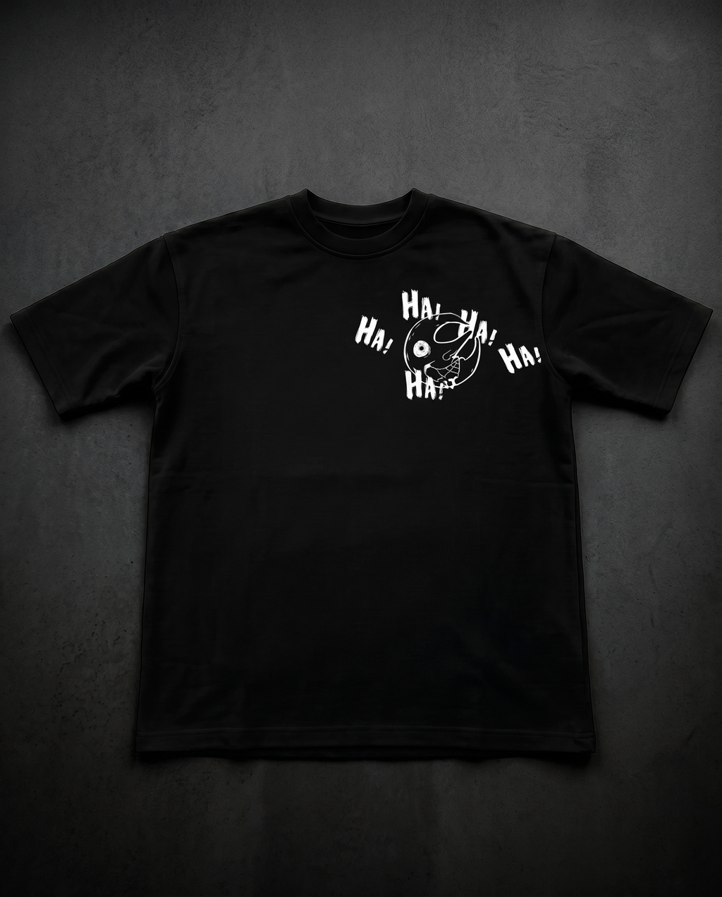 Face Behind The Smoke Oversized T-shirt