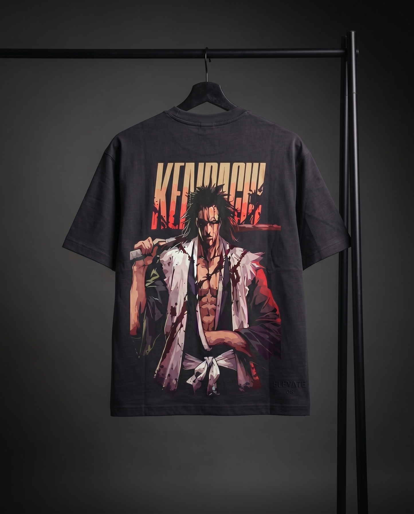 Bloodied Resolve: The Kenpachi T-Shirt