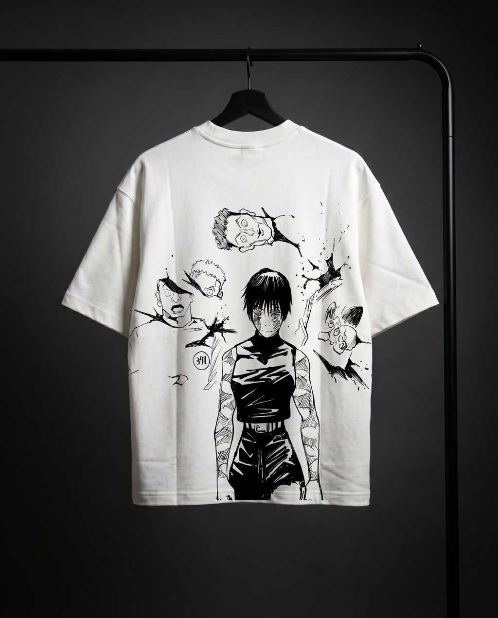 Zero Curse: Maki Zenin Oversized Tee