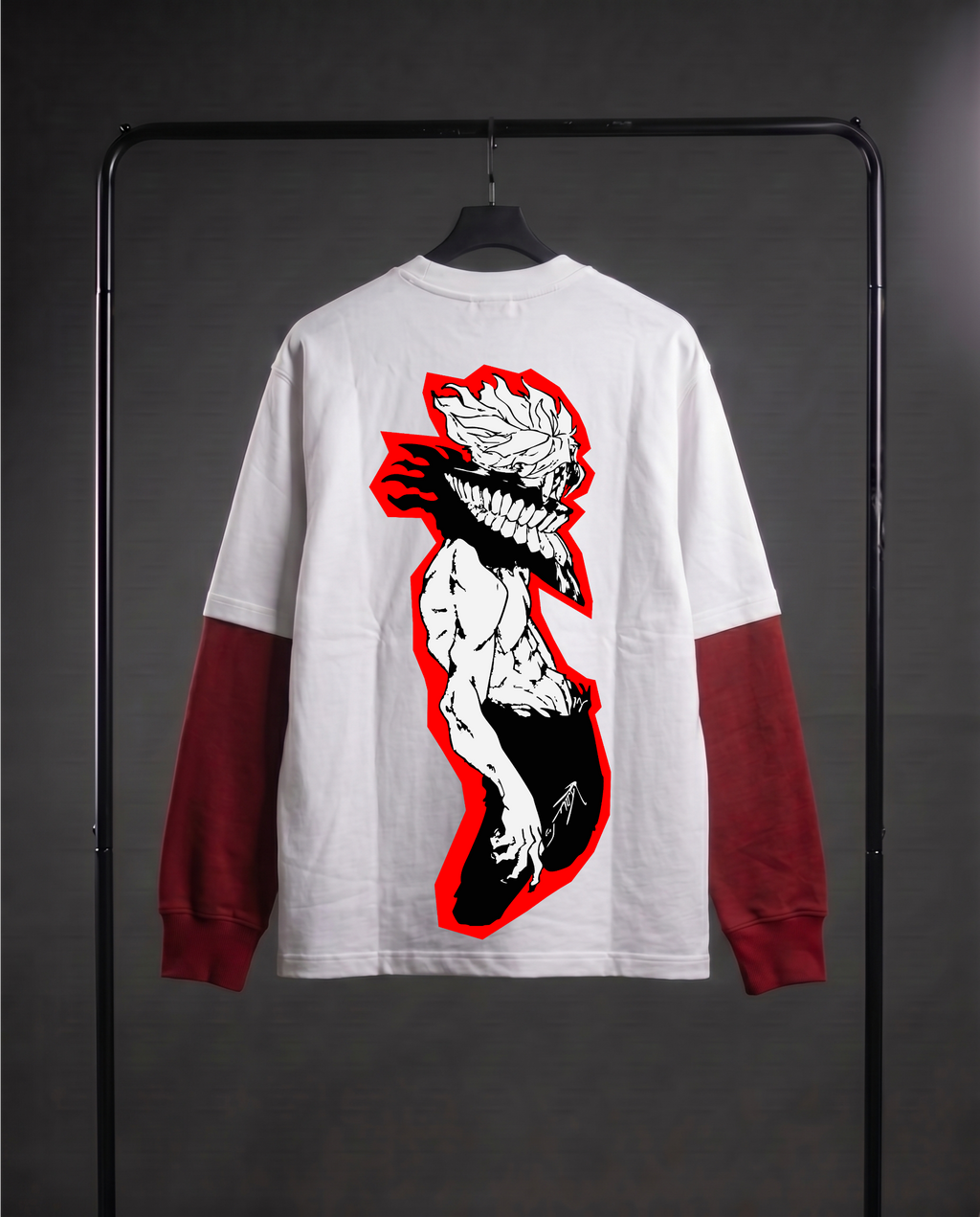 Turbo Form: Okarun Oversized Layered Tee
