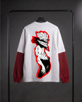 Turbo Form: Okarun Oversized Layered Tee
