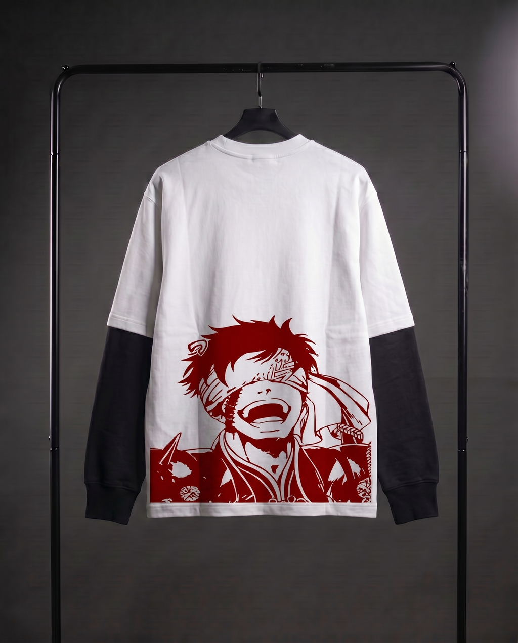 Crimson Tyranny: Qin Shi Huang Layered Tee