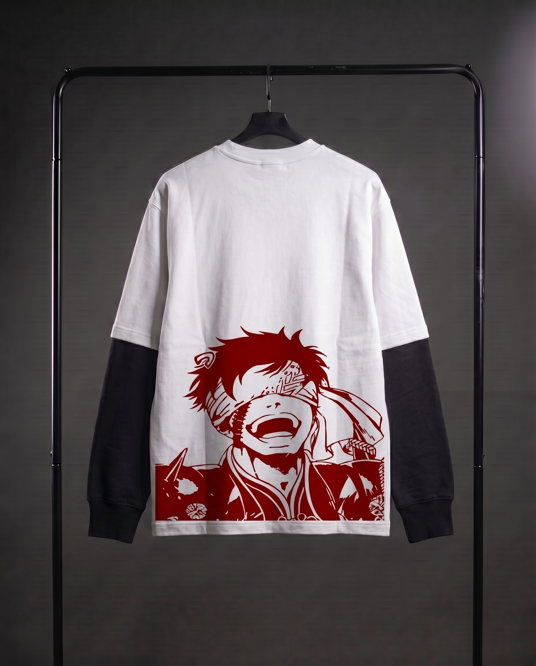 Crimson Tyranny: Qin Shi Huang Layered Tee