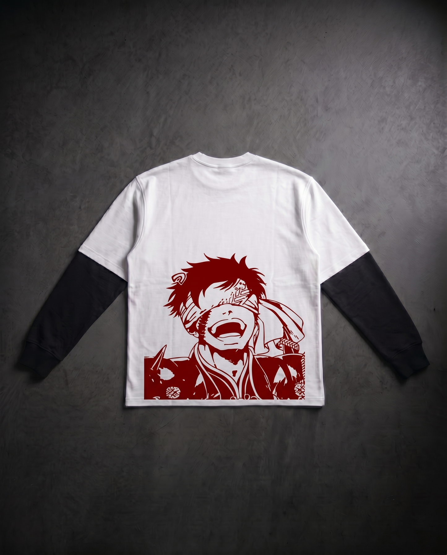 Crimson Tyranny: Qin Shi Huang Layered Tee