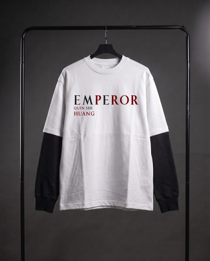 Crimson Tyranny: Qin Shi Huang Layered Tee
