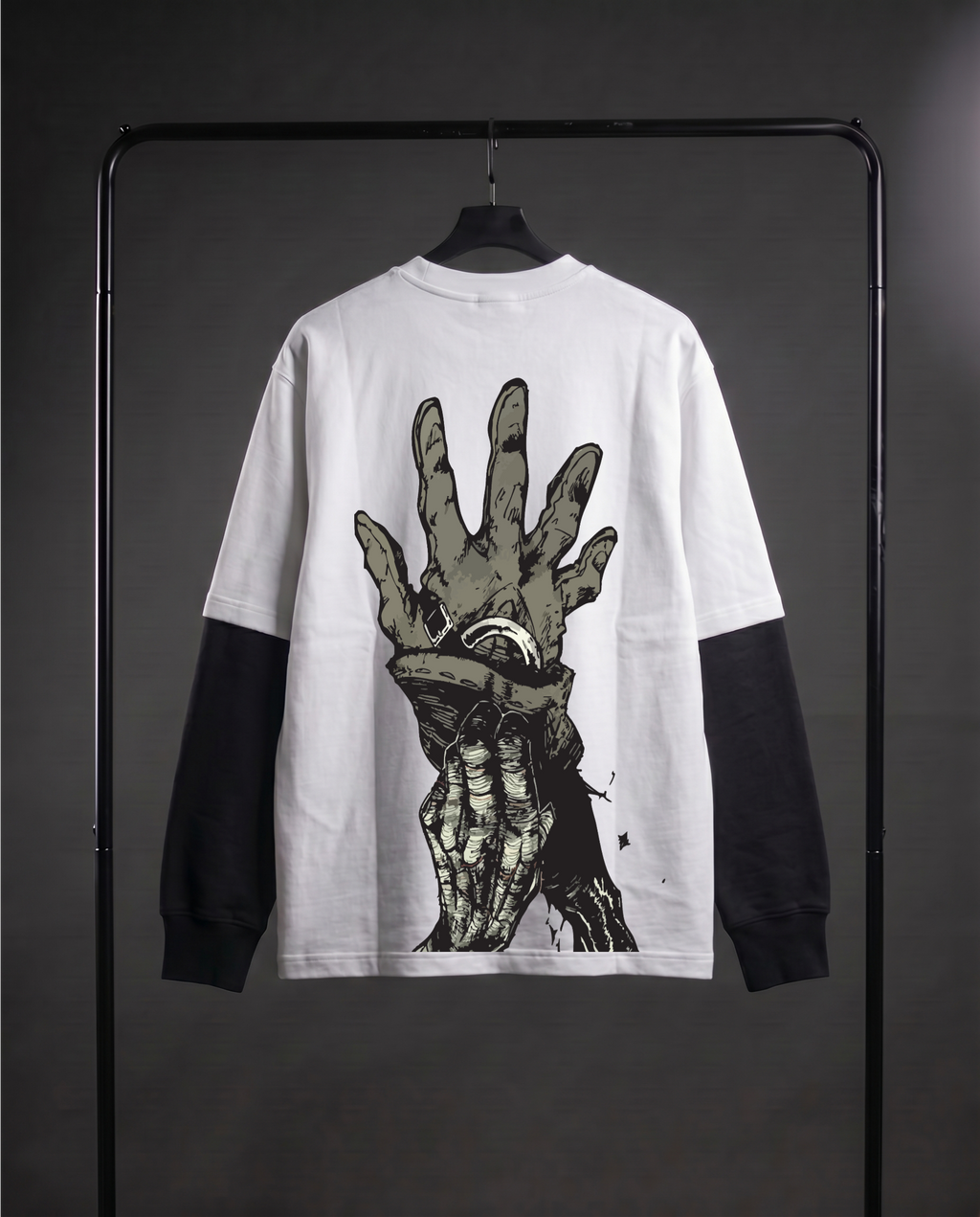 Graveborn Resolve: Rudo Gachiakuta Layered Tee