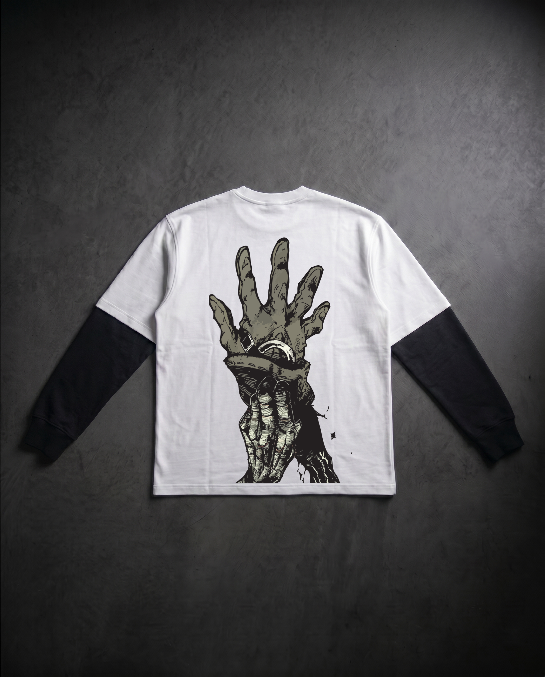 Graveborn Resolve: Rudo Gachiakuta Layered Tee