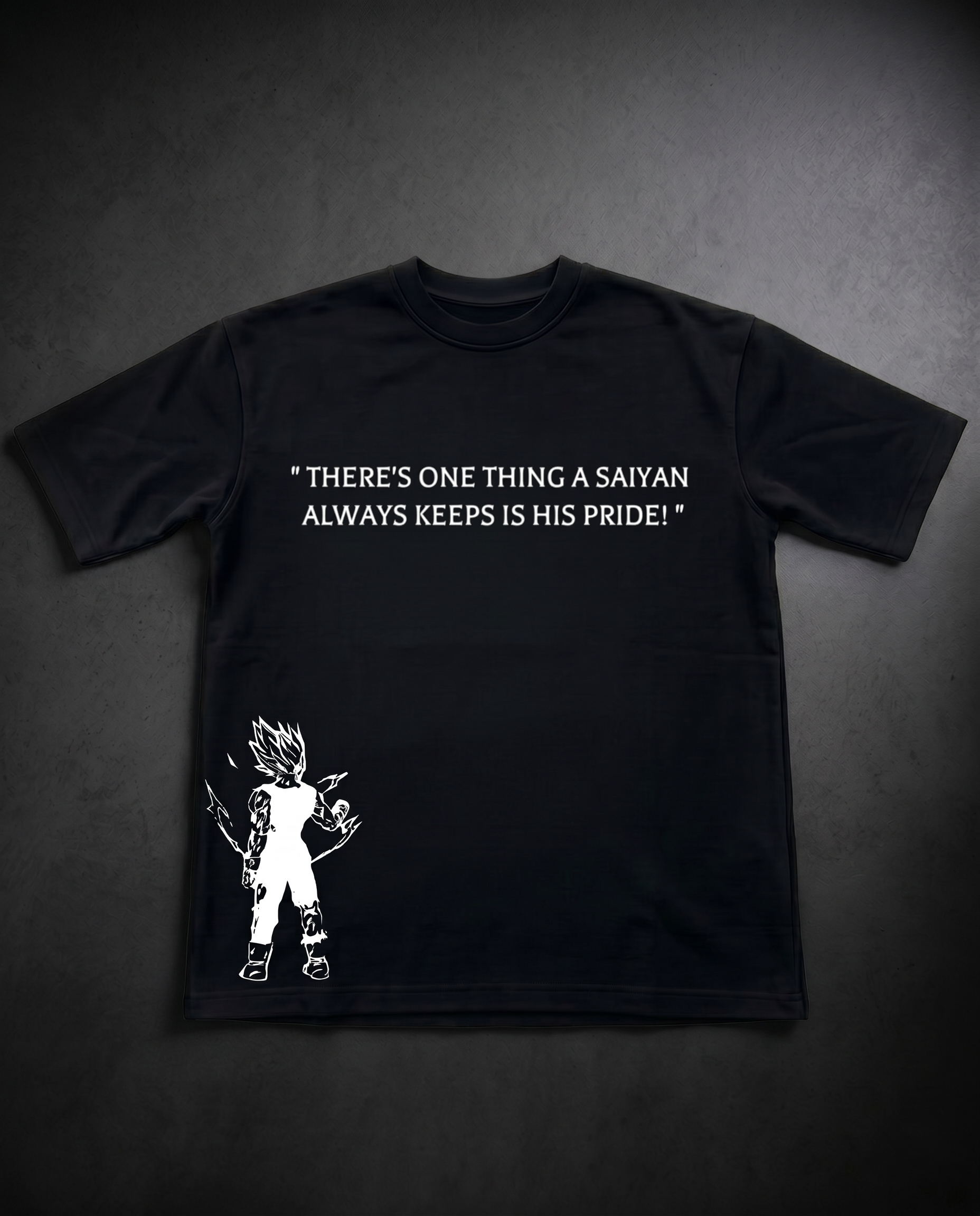Prince of Pride: Vegeta Oversized T-Shirt