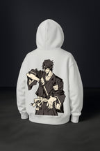Hollow Deception: Aizen Oversized Hoodie
