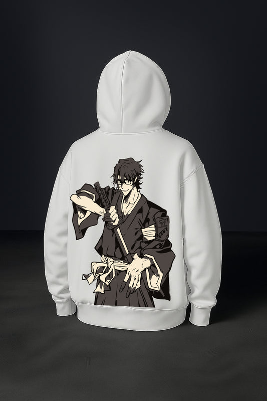 Hollow Deception: Aizen Oversized Core Hoodie