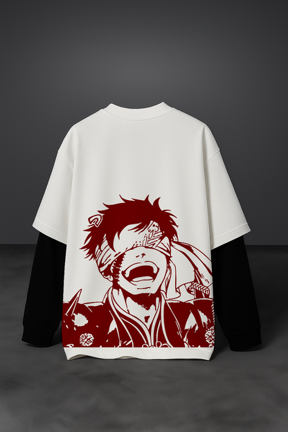 Crimson Tyranny: Qin Shi Huang Layered Tee