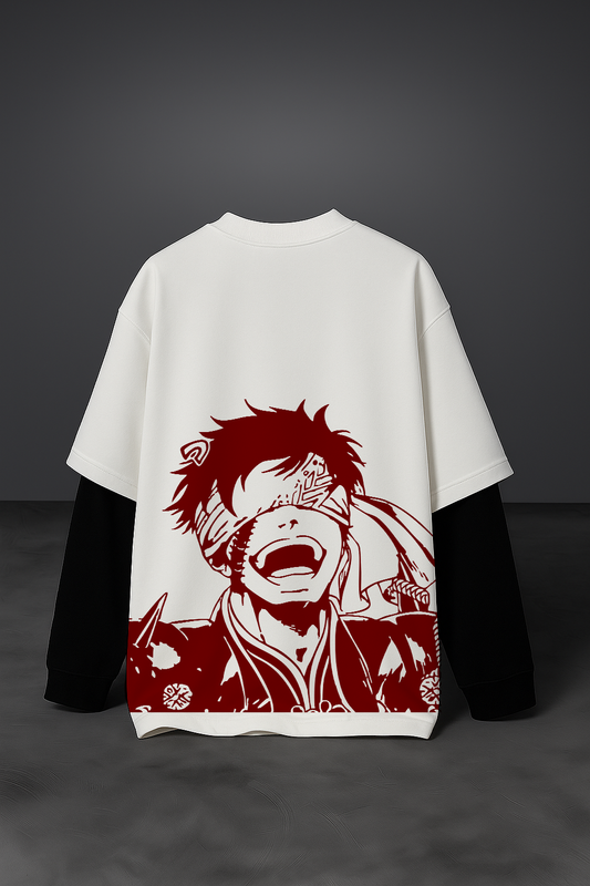 Crimson Tyranny: Qin Shi Huang Layered Tee