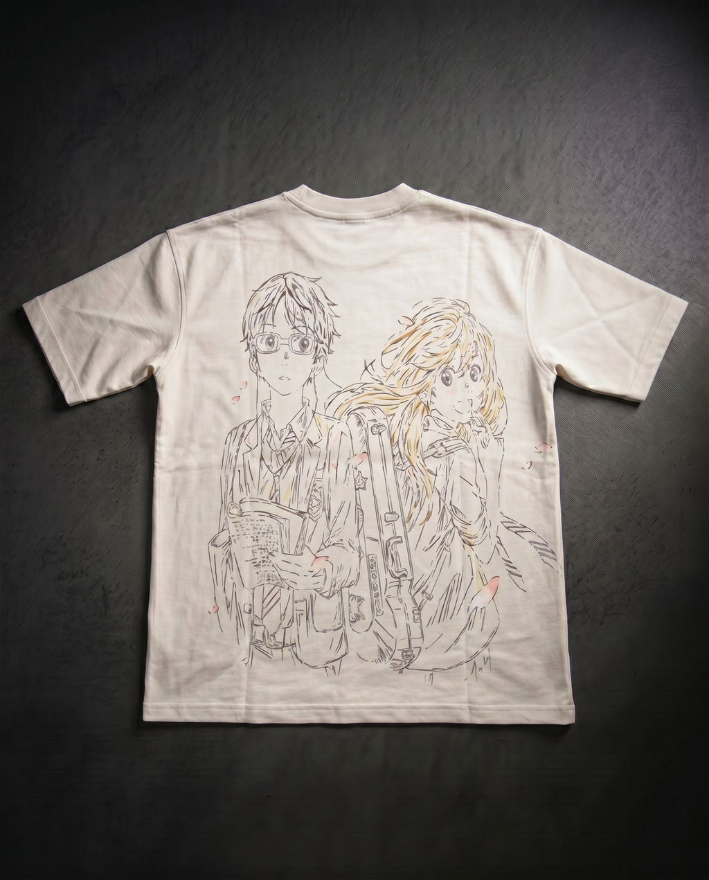 April's Last Note Oversized T-Shirt