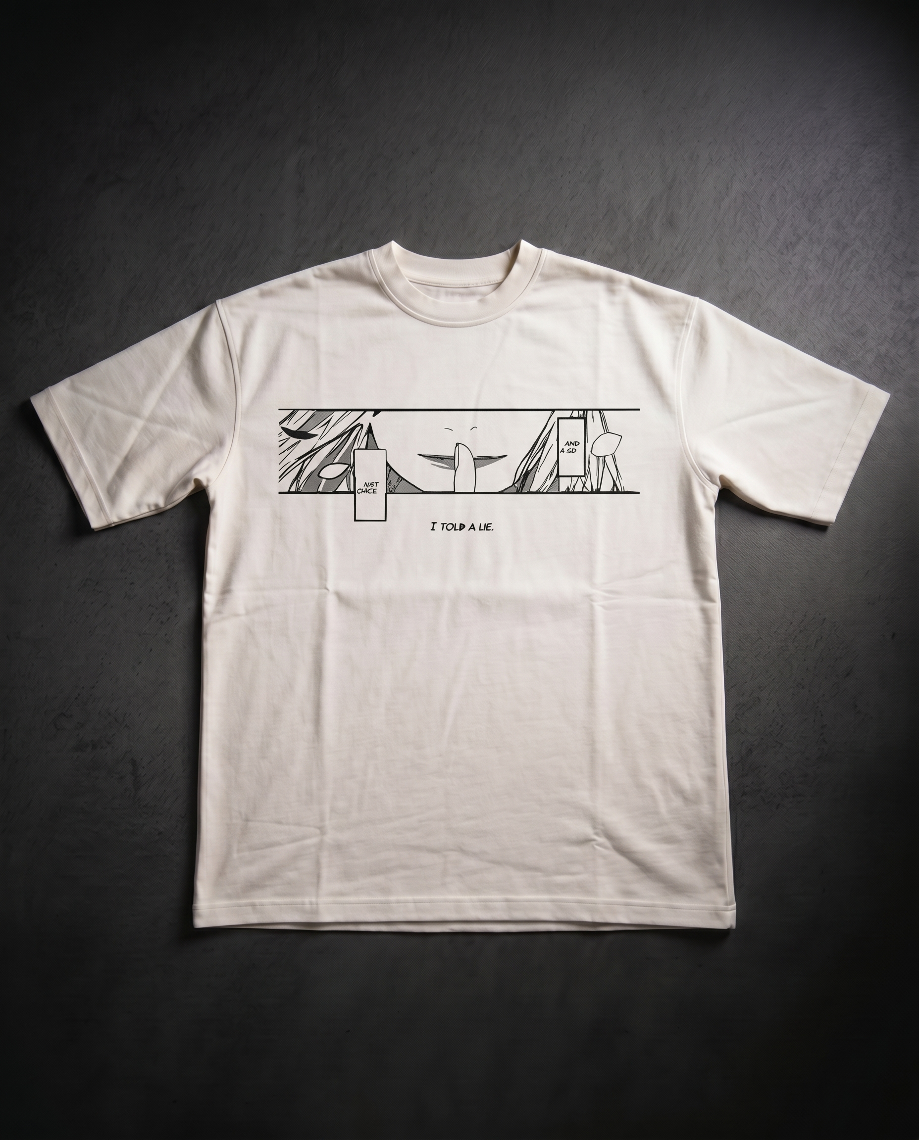 April's Last Note Oversized T-Shirt