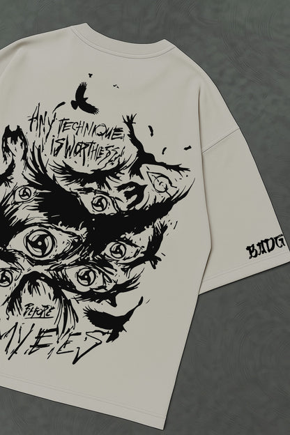 Scourge of the Uchiha Oversized T-Shirt