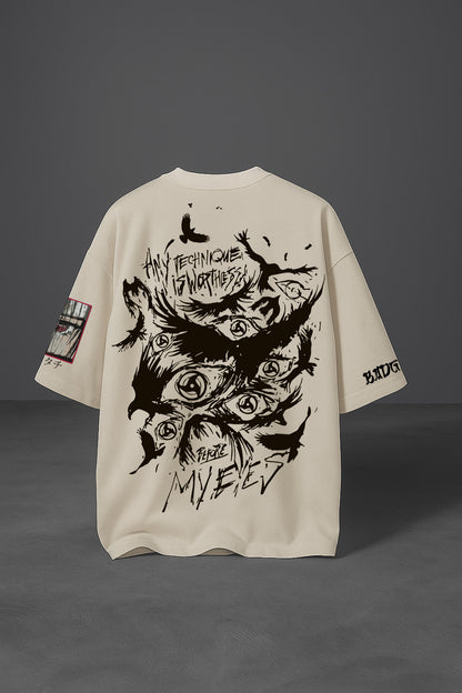 Scourge of the Uchiha Oversized T-Shirt