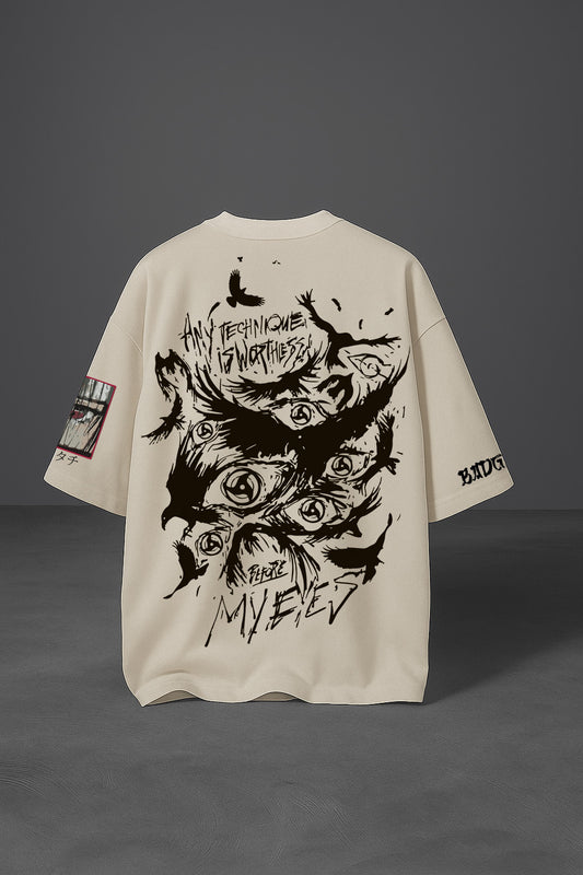 Scourge of the Uchiha Oversized T-Shirt