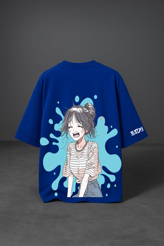 Fragrant Resolve: Waguri Oversized Tee