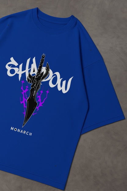 Shadow Monarch’s Wrath: Oversized Shadow Tee