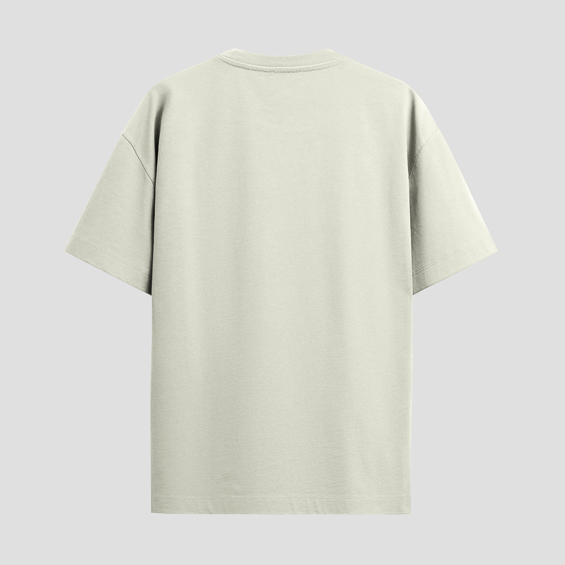 Beige oversized core t-shirt