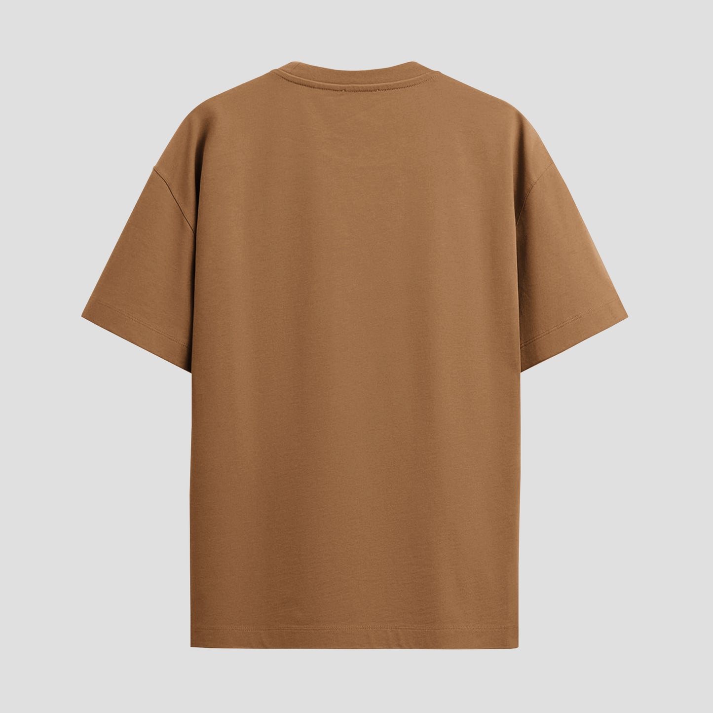 Brown oversized core t-shirt